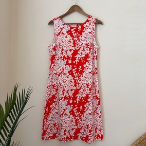 Jude Connally Vibrant Floral Beth Shift Dress Large